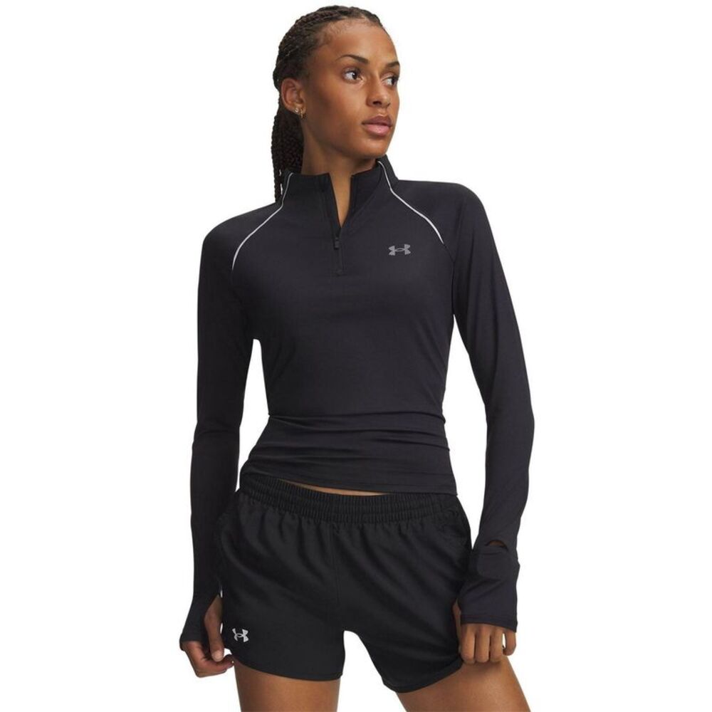 Under Armour Womens/Ladies Velociti Half Zip Top / Black